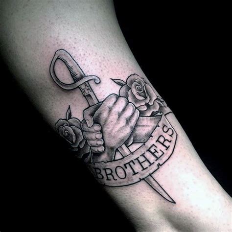 Bro tattoos. We have gathered a total of more than 10 awesome tattoo designs that you and your brother will surely love. From a Super Mario Bros.–inspired tattoo, to a handshake tattoo with scribbling on it, and a lot more, these tattoo designs come in high-quality resolutions for better viewing up close. These images are also taken from real people with ... 