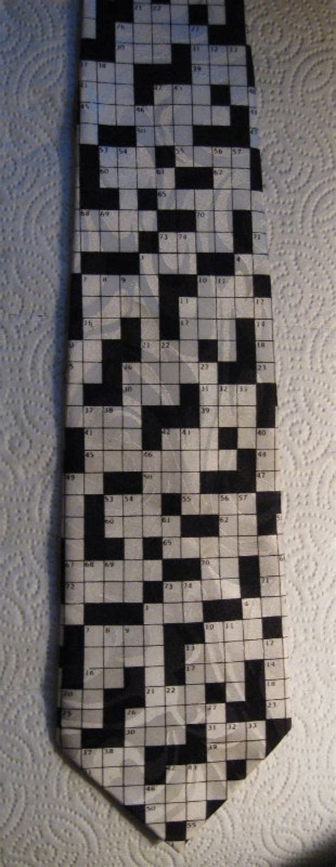 Silk necktie. Crossword Clue Here is the answer for the crossword clu