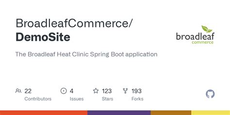 Broadleaf github.  Follow their code on GitHub.  Contribute to BroadleafCommerce/DemoSite d...