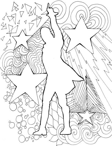 Broadway Musical Coloring Pages