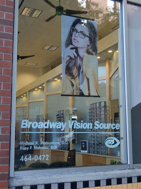 Broadway vision source. A provider of quality vision care products and optometry services. Schedule an appointment with an eye care professional today. Home Click on the image below to visit our main site: ... Alamo heights vision source p.a. 5212 Broadway Street San Antonio, TX 78209. Hours Monday: 8:30 am - 6:00 pm Tuesday: 8:30 am - 6:00 pm Wednesday: … 