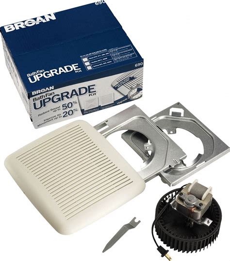 SM550 Universal Bathroom Vent Fan Motor Replacement Kit Compatible with Nutone Broan, Uppco (50 CFM, 120V) Replace C65878, VFM100, E498-1, 82423K, K111, C01575, EM550, EM750 4.2 out of 5 stars 334