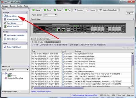 Brocade switch default username and password.  
 Brocade 300 Additional Notes.