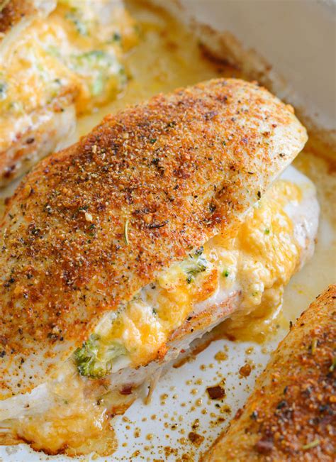 Broccoli cheddar stuffed chicken breat Calories, Carbs