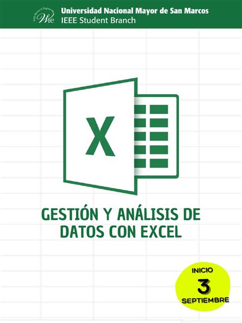 Brochure Excel PDF Microsoft Excel Bases de datos
