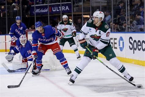 Brock Faber falls on his sword after Wild’s 4-1 loss to Rangers