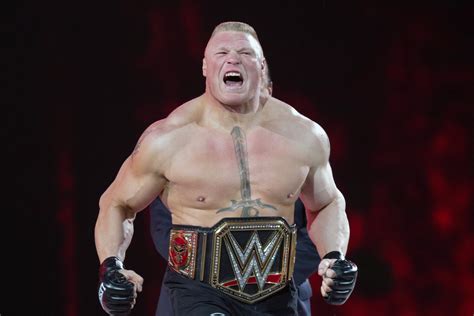 Brock lesbar. Brock Lesnar conquered the competition in his first Elimination Chamber Match to win the WWE Championship and punch his ticket to The Show of Shows for a Title vs. Title Match against Universal Champion Roman Reigns.. The Beast’s presence loomed large despite starting the match inside one of the four pods as Seth "Freakin" Rollins and … 