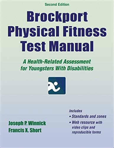 Brockport physical fitness test manual 2nd edition with web resource a health related assessment for youngsters with disabilities. - Mini cooper manual de usuario 2006.