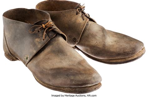 Brogans - These Civil War Brogans have pegged leather soles for long wear and a square toe, with 4 eyelets and leather laces. They are available in black in whole sizes 8 through 12, in rights and lefts for a more comfortable fit. These are the standard Model 1851 soldiers' shoes, also known as Jefferson Boots, because (coincidentally) of both …