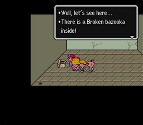 Broken Bazooka EarthBound Wiki Fandom