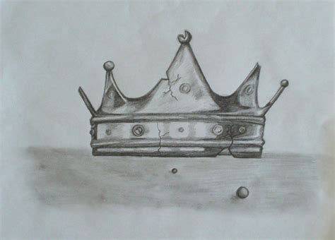 Broken Crown Drawing