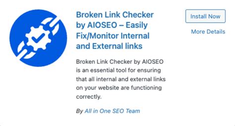 Broken link checker wordpress.  Its granular control and detailed reporting features ...