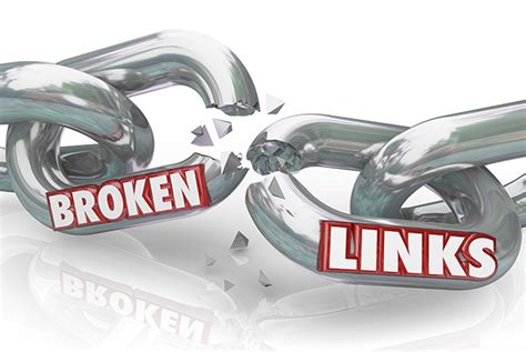 Broken links. Broken links, especially internal links, can happen at any time. This is generally a result of not updating an outdated page or setting up a redirect incorrectly. As you change themes, plugins, and update WordPress, your website changes. Sometimes older content does not transition well when big changes happen. Simple things like images and ... 