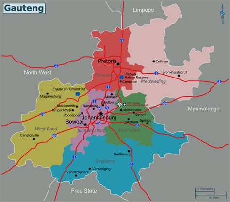 Bromhof Map - Suburb - Gauteng, South Africa - Mapcarta