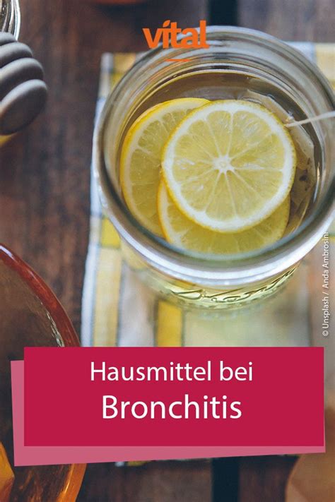 Bronchitis inhalieren hausmittel