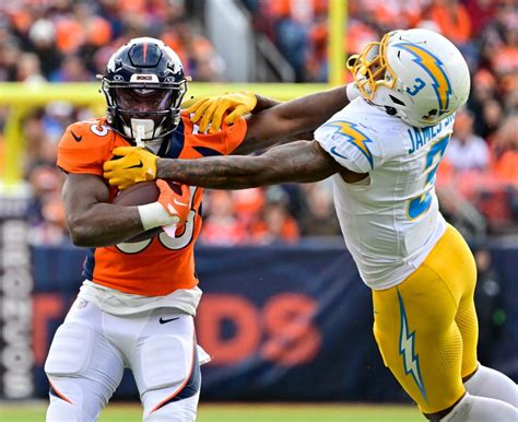 Broncos’ win over Chargers relegated to sideshow on afternoon of scoreboard and Russell Wilson watching