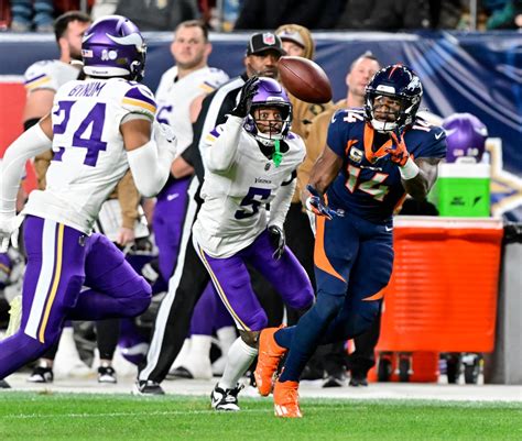 Broncos 4 downs: Courtland Sutton might want to keep his Pro Bowl week free after his catch sank the Vikings’ ship