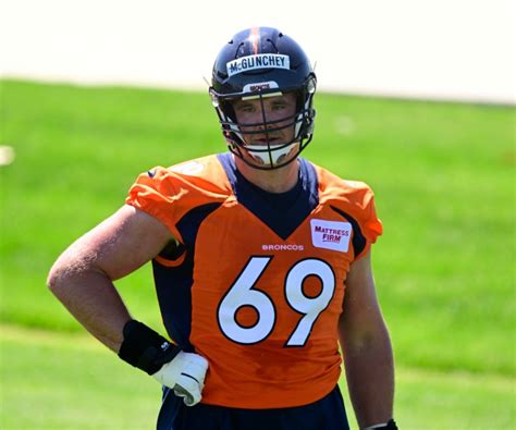 Broncos RT Mike McGlinchey, WR Brandon Johnson drop out of practice Tuesday with injuries