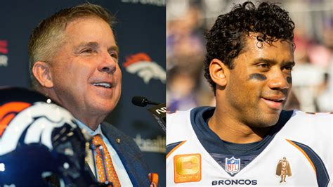 Broncos coach Sean Payton: Russell Wilson “fantastic” in handling demotion even as drama around contract conversations continues