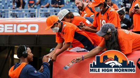 Broncos football returns to Empower Field for preseason game