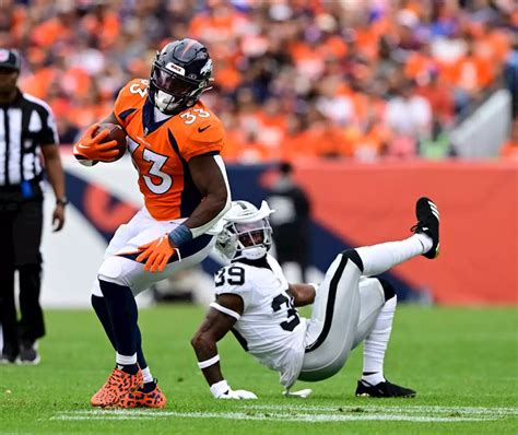 Broncos offense, light on playmakers, has to lean heavily on RBs Javonte Williams, Samaje Perine