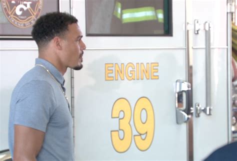 Broncos safety Justin Simmons learns fire prevention firsthand