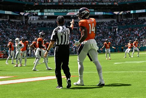 Broncos wide receiver Courtland Sutton after fumbling ball twice: “Unacceptable”