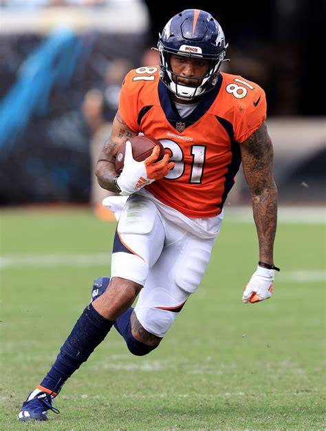 Broncos wide receiver Tim Patrick injures left Achilles after missing last year with torn right ACL