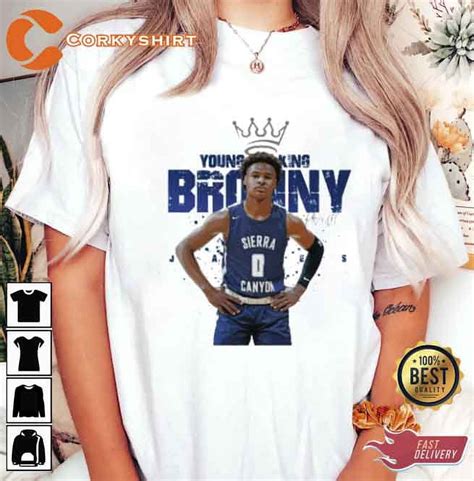 Bronny Sweatshirts & Hoodies for Sale Redbubble