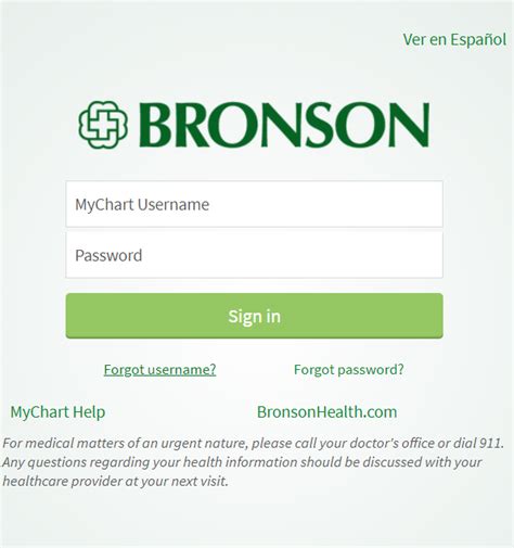 MyChart Help Support for MyChart is provided by Bronson HealthAnswers at (269) 341-7723 or (800) 451-6310. 8 a.m. - 5 p.m. EST, Monday - Friday. Or, e-mail us 24/7 at answers@bronsonhg.org. You will receive a reply the same or next business day. Patient Billing Help For questions regarding bills from the Bronson Healthcare Group (269) 341-6117 .... 