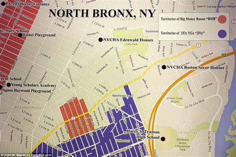 Photo: Daily News. The New York Daily News recently released this scary interactive map that plots out the territories of all known street gangs in the City. Gangs and street crews can be found in every pocket of the city, according to this map based on information provided by the NYPD.. 
