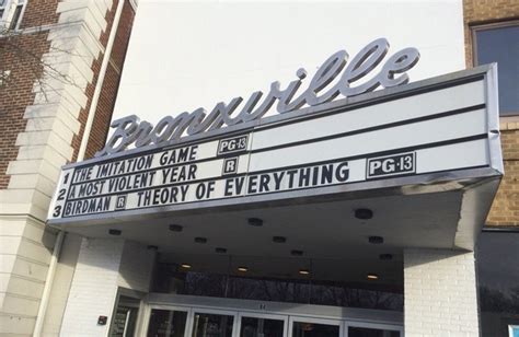 Bronxville Cinemas. Hearing Devices Available. 84 Kraft Avenue ,