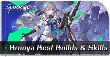 Bronya - As the only other offensive Support character in the launch version of the game, players can use both Bronya and Tingyun to send a single carry's damage numbers through the roof by using .... Bronya game8