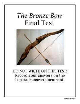 Bronze bow study guide teacher answer key. - Psb study guide for dental hygiene.