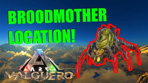 Broodmother valguero. Non-Storyline Progression. These arenas in this section does not follow the main storyline for the entirety of ARK: The Center features an arena where both Broodmother and Megapithecus must be defeated at the same time. Likewise, Ragnarok features an arena where both the Manticore and the Dragon must also be defeated together. The Forsaken … 