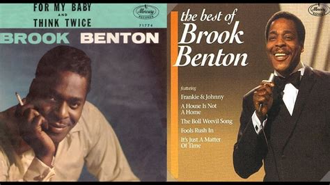 Brook Benton ~ Think Twice - YouTube Music