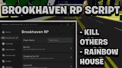 Brookhaven Rp Script Pastebin 2021