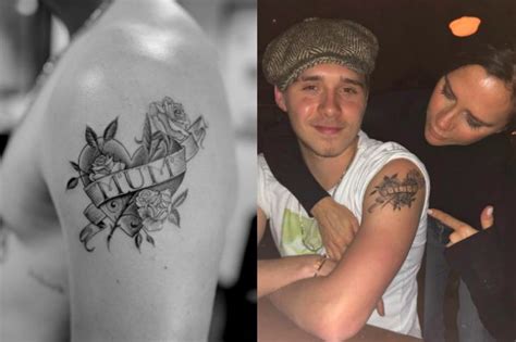 Brooklyn Beckham e il tatuaggio dedicato a mamma Victoria Beckham - ELLE