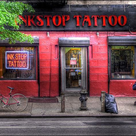 Brooklyn tattoo shops. Brooklyn Tattoo Shops. View all Brooklyn tattoo shops in your area and get the new tattoo you want done. Find the nearest Brooklyn NY tattoo shop and view all locations, contact info, hours open, and additional shop information. Get that new ink done by a professional tattoo artist in your area today. 