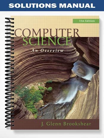 Brookshear computer science 11th edition solutions manual. - Sunshine and showers a flower fairies handbook.