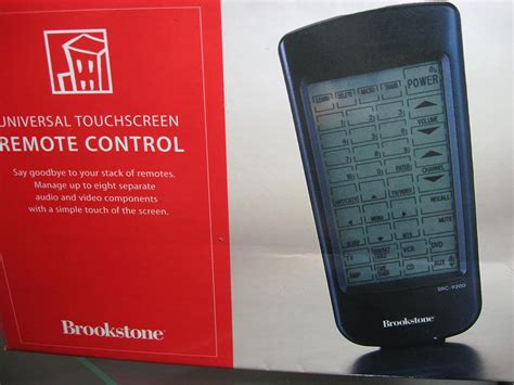 Brookstone touch screen remote control manual. - New rotax 914 f overhaul manual.