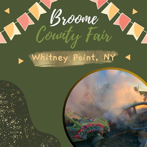 Broome county fair 2023 dates. The Broome County Clerk’s Office will host a passport fair in the Board Room at the Union Town Hall on Thursday, April 27th. ... Posted: Apr 11, 2023 / 04:18 PM EDT. Updated: Apr 11, 2023 / 04 ... 