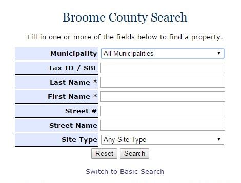 Broome county tax lookup. Broome County Real Property (607) 778-2169. Mail pyts to: PO Box 2087, Dept DK, Binghamton NY 13902. Checks payable to: BC Director of OMB. 