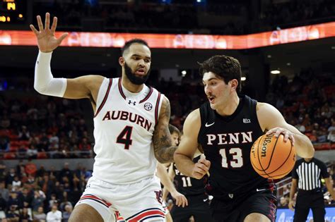Broome leads No. 25 Auburn to 88-68 win over Penn with 22 points, 12 boards