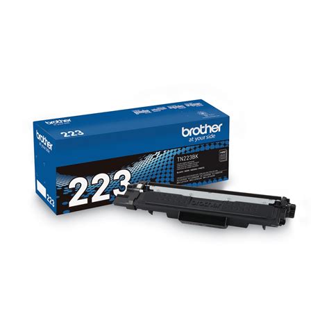 Brother Genuine TN223BK, Standard Yield Toner Cartridge, …