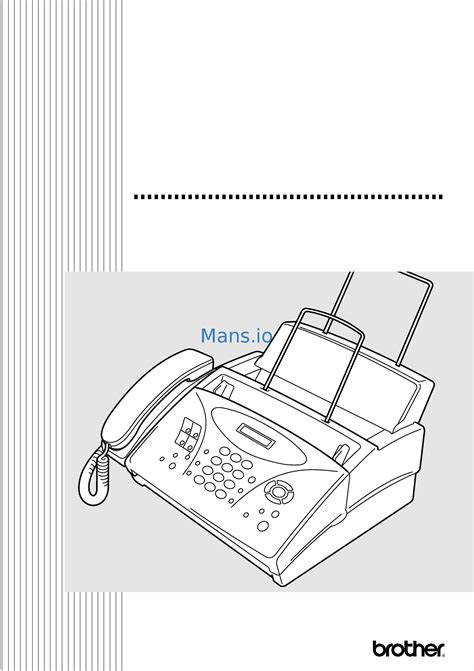 Brother IntelliFax-775 Manuals & User Guides - all-guidesbox.com