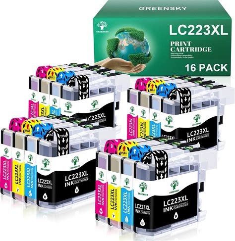 Brother LC-223 Value Pack Original Tintenpatronen (für Brother DCP …