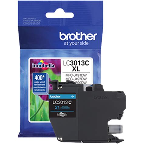 Brother LC3013C XL High Yield Cyan Ink 12502648314 eBay