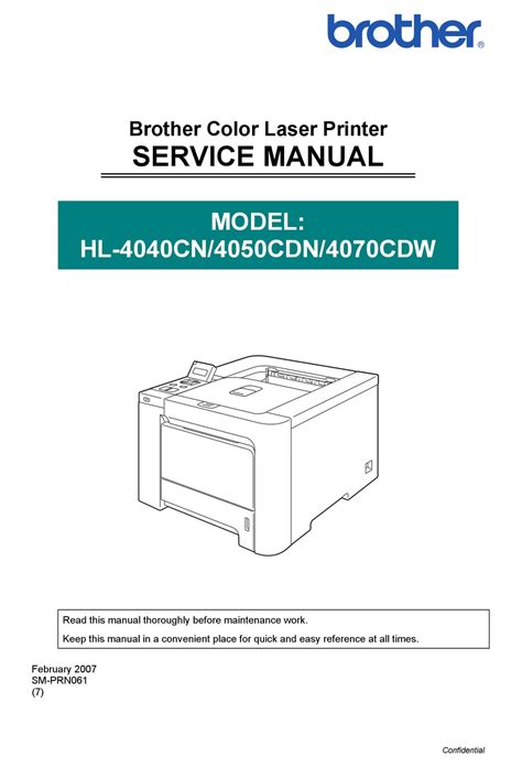 Brother hl 4040cn hl 4050cdn hl 4070cdw service repair manual. - Oil and gas terminal operator study guide.