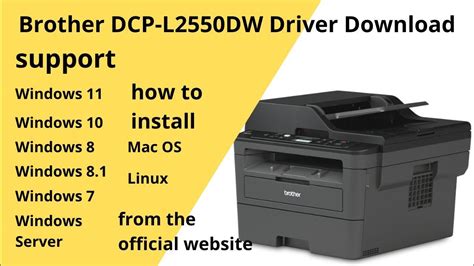 Brother l2550dw driver.  Choose from full package, printer driver, scanner driver, firmware, ...